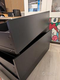 Cassetti letto Malm Ikea neri