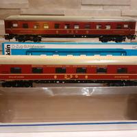 Trenino Marklin HO illuminato 