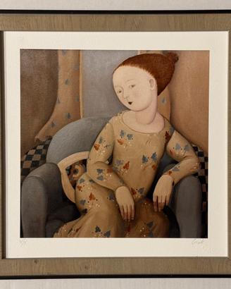 Quadro Fine Art Giclèe Marta Czok 30x30 al mare