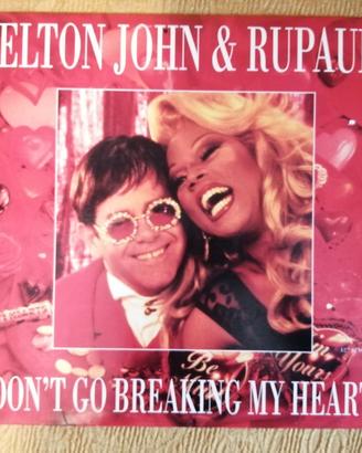 Vinile: Elton John - Don't Go Breaking My Heart