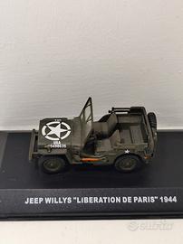 Modellino Jeep Willys MB Militare USA