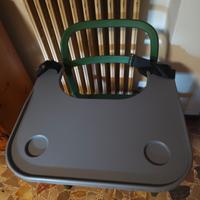 Tavolo rimovibile per sedia a rotelle 