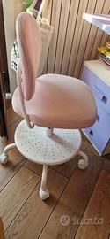 Sedia scrivania cameretta bimba