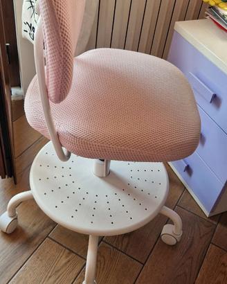 Sedia scrivania cameretta bimba