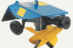 Aratro rotativo berta per motocoltivatore