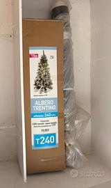 Albero di Natale Trentino Innevato H240cm