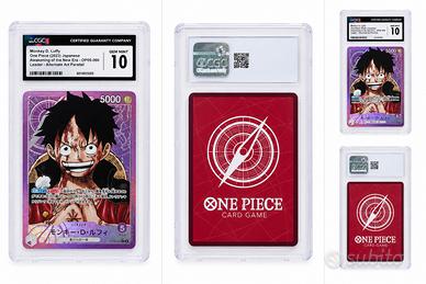 Monkey d. Luffy leader jp op05-060 cgc 10