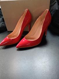 scarpe vernice rossa 