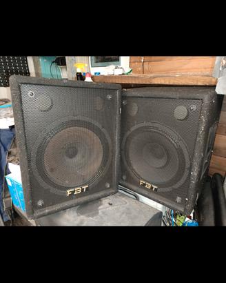 Coppia diffusori passivi FBT B-8  160W ( Usate )