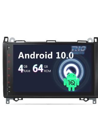 RADIO GPS ANDROID 14 PER MERCEDES CLASSE A B VITO 