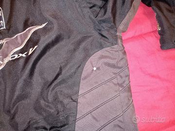 2 giubbotti moto con protezioni 