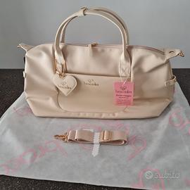 Borsa Viaggio Braccialini (Tua) Beige Oro