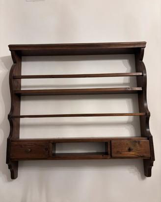 Piattaia in legno antico