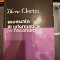 manuale informatica per economia. ed Egea