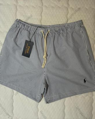 Boxer mare Polo Ralph Lauren a righe blu/bianche