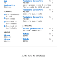 Estetista qualificata