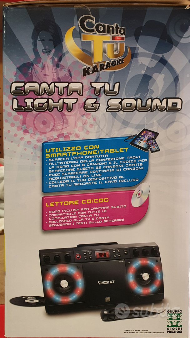 Giochi Preziosi Canta Tu Light and Sound Karaoke 