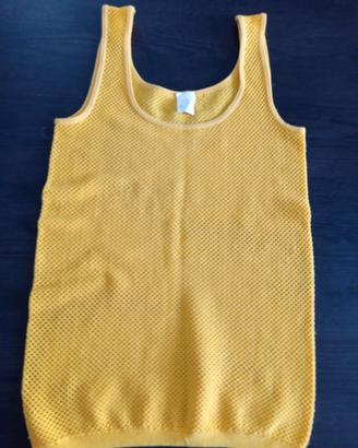 top giallo a rete elastica M/L/XL