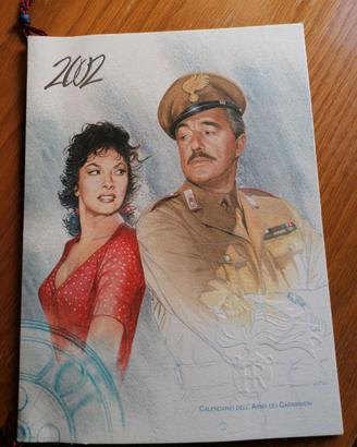 Calendario storico arma dei carabinieri 2002