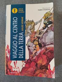 libro VIAGGIO AL CENTRO DELLA TERRA 