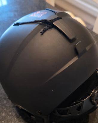 casco sci decathlon bambino nero