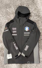 Giacca sci Armani EA7 FISI Audi ufficiale, nuova!