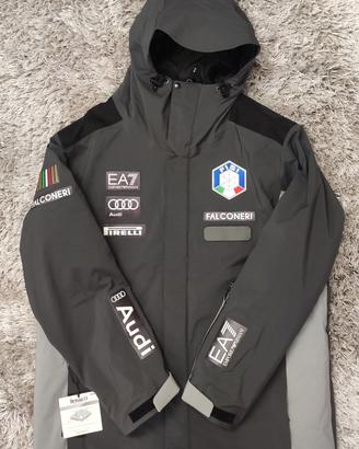 Giacca sci Armani EA7 FISI Audi ufficiale, nuova!