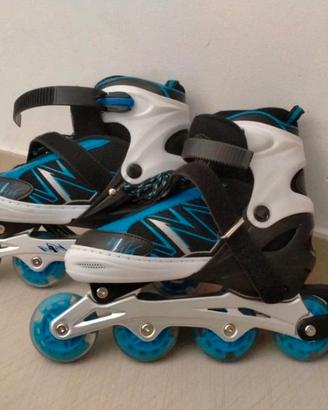 Pattini in linea regolabili taglia 42-43