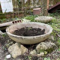 fioriera cemento grande