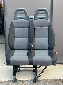 Vendita sedili panca doppia per fiat ducato