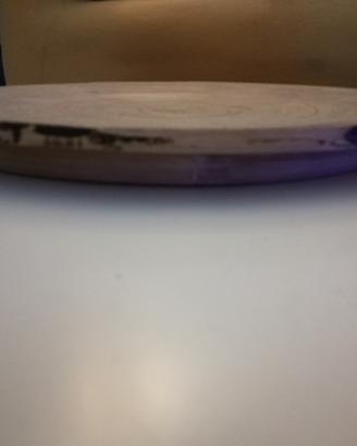 Piatto in legno di Banano Africano del 1963