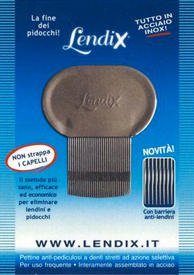 pettine anti pidocchi   e lendini Lendix