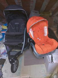passeggino con ovetto 3 ruote