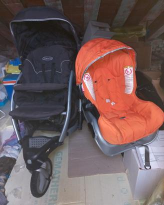 passeggino con ovetto 3 ruote