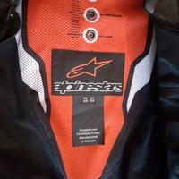 tuta pelle alpinestars