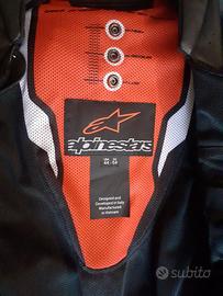 tuta pelle alpinestars