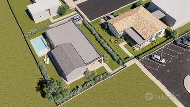 Villa di 120 m² con 4 locali e box auto doppio a A
