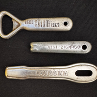 Lotto 3 apribottiglie vintage anni 60-80