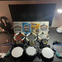 Lotto 4 Videogiochi Skylanders con basi d’appoggio