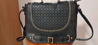 Borsa blu scuro