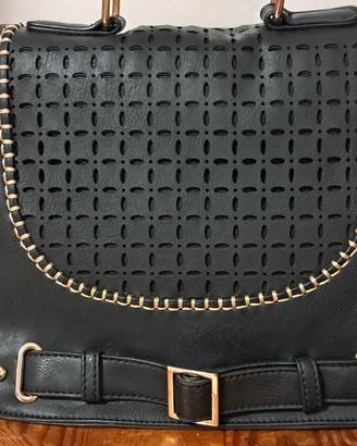 Borsa blu scuro