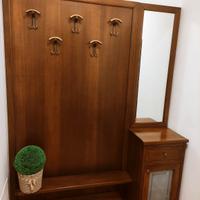 Appendiabiti ingresso in legno 