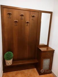 Appendiabiti ingresso in legno 