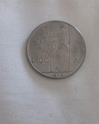 100 lire 1976