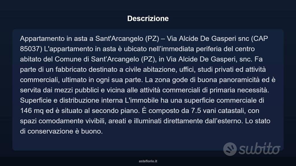 Appartamento – Sant'Arcangelo, Zona P.I.P., San Brancato - Vista 5