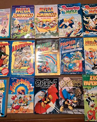 15 albi fumetti Disney vari