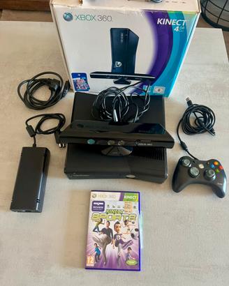 Xbox 360 4GB Slim - Kinect - Scatola originale