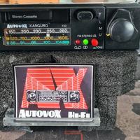 Autoradio Vintage Anni '80 Autovox Kanguro 732 #2