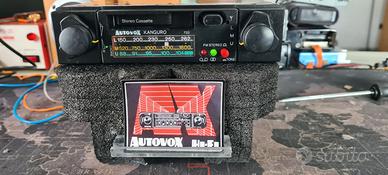 Autoradio Vintage Anni '80 Autovox Kanguro 732 #2