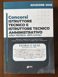 Concorsi Istruttore Tecnico edizione 2025